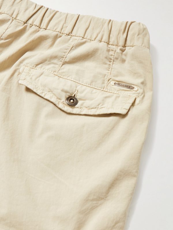 Slim-Fit Cotton-Blend Bermuda Shorts - CU Slim-Fit Cotton-Blend Bermuda Shorts - CU