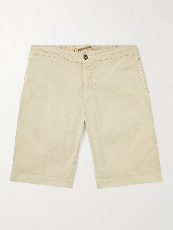 Slim-Fit Cotton-Blend Bermuda Shorts Slim-Fit Cotton-Blend Bermuda Shorts