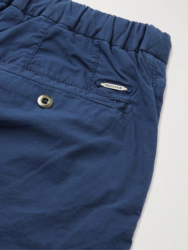 Slim-Fit Cotton-Blend Bermuda Shorts - CU Slim-Fit Cotton-Blend Bermuda Shorts - CU