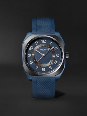 H08 Automatic 42mm Titanium and Rubber Watch, Ref. No. 056950WW00