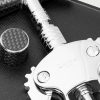 Chrome-Plated, Stainless Steel and Carbon Fibre Corkscrew - CU Chrome-Plated, Stainless Steel and Carbon Fibre Corkscrew - CU