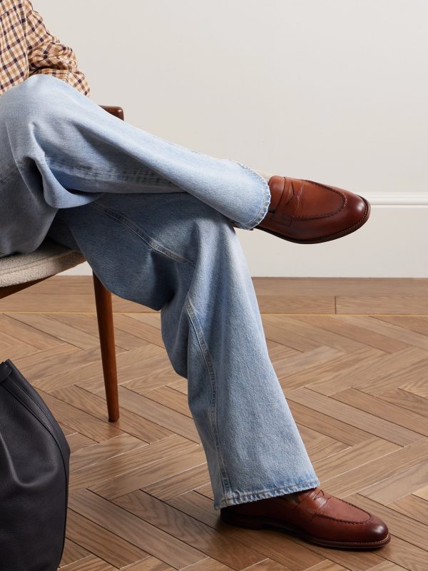 Lloyd Leather Penny Loafers - OU Lloyd Leather Penny Loafers - OU