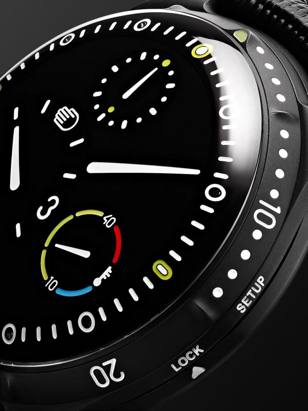 Type 5BB Automatic 46mm DLC-Coated Titanium and Leather Watch - E1 Type 5BB Automatic 46mm DLC-Coated Titanium and Leather Watch - E1
