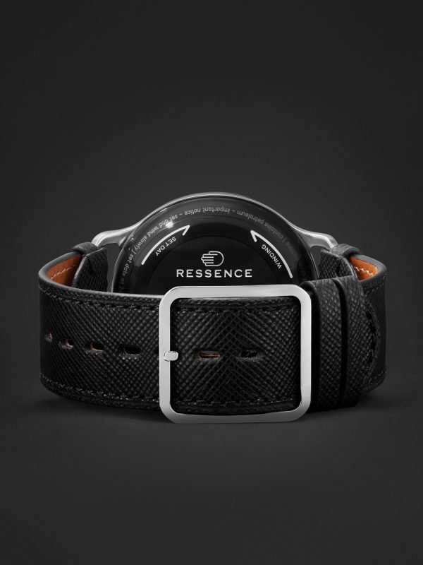 Type 3 Automatic 44mm Titanium and Leather Watch - E2