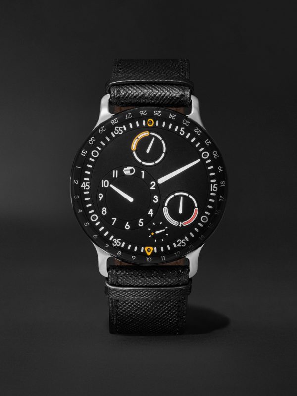 Type 3 Automatic 44mm Titanium and Leather Watch