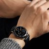 Type 3 Automatic 44mm Titanium and Leather Watch - OU