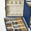 Bamboo and Leather Picnic Trunk - E2