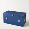 Bamboo and Leather Picnic Trunk - FR