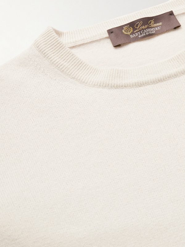 Slim-Fit Baby Cashmere Sweater - CU Slim-Fit Baby Cashmere Sweater - CU