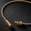 Le 11 Brushed 18-Karat Gold Bracelet - CU Le 11 Brushed 18-Karat Gold Bracelet - CU