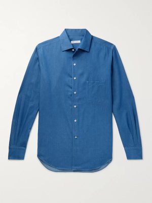 André Cotton-Chambray Shirt André Cotton-Chambray Shirt
