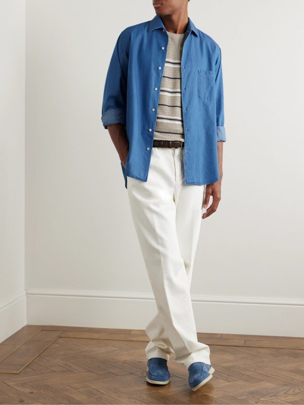 André Cotton-Chambray Shirt - OU