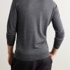 Belper Slim-Fit Merino Wool Polo Shirt - BK Belper Slim-Fit Merino Wool Polo Shirt - BK
