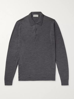 Belper Slim-Fit Merino Wool Polo Shirt Belper Slim-Fit Merino Wool Polo Shirt