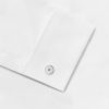 Sterling Silver, Mother-of-Pearl and Sapphire Cufflinks - E2 Sterling Silver, Mother-of-Pearl and Sapphire Cufflinks - E2