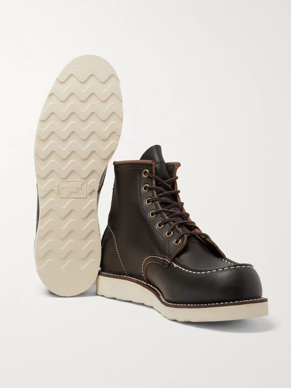 8849 6-Inch Moc Leather Boots - E2