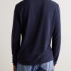 Clive Waffle-Knit Cotton and Modal-Blend T-Shirt - BK Clive Waffle-Knit Cotton and Modal-Blend T-Shirt - BK