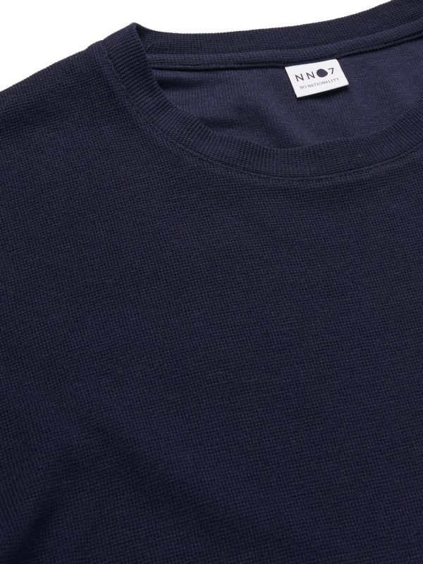 Clive Waffle-Knit Cotton and Modal-Blend T-Shirt - CU Clive Waffle-Knit Cotton and Modal-Blend T-Shirt - CU