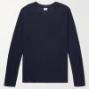 Clive Waffle-Knit Cotton and Modal-Blend T-Shirt Clive Waffle-Knit Cotton and Modal-Blend T-Shirt