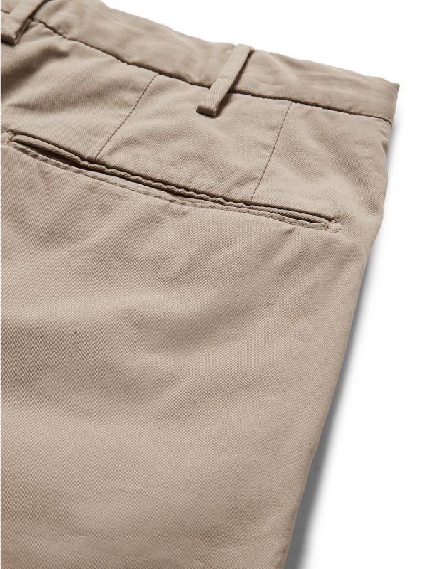 Four Season Slim-Fit Cotton-Blend Chinos - CU Four Season Slim-Fit Cotton-Blend Chinos - CU