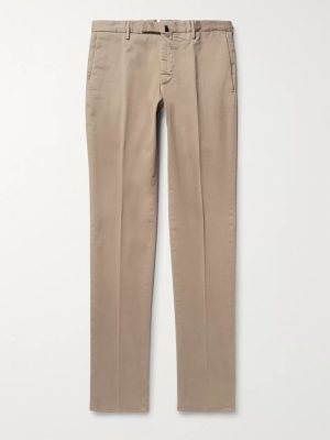 Four Season Slim-Fit Cotton-Blend Chinos Four Season Slim-Fit Cotton-Blend Chinos