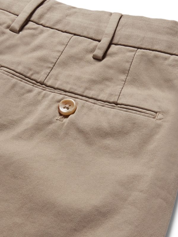 Four Season Relaxed-Fit Cotton-Blend Chinos - CU Four Season Relaxed-Fit Cotton-Blend Chinos - CU