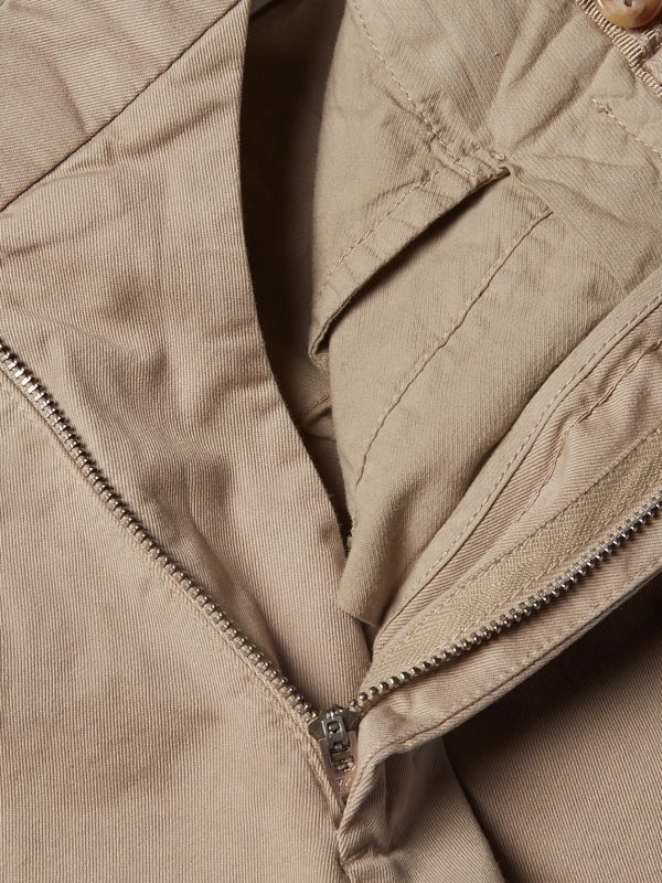 Four Season Relaxed-Fit Cotton-Blend Chinos - E1 Four Season Relaxed-Fit Cotton-Blend Chinos - E1