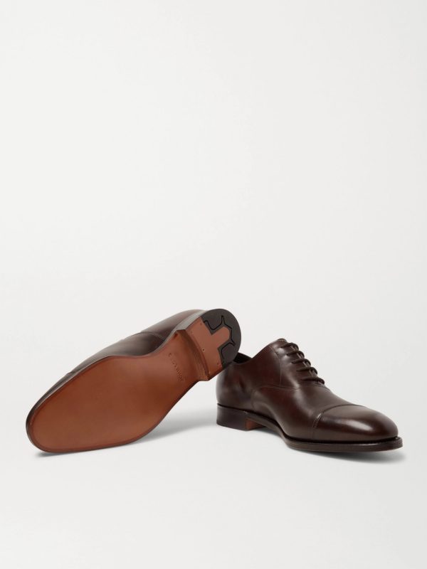 City II Burnished-Leather Oxford Shoes - E2