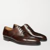 City II Burnished-Leather Oxford Shoes - FR