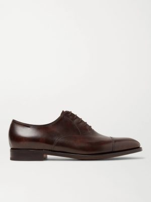 City II Burnished-Leather Oxford Shoes City II Burnished-Leather Oxford Shoes