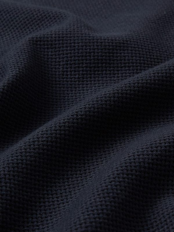 Riviera Slim-Fit Cotton-Mesh Polo Shirt - E1 Riviera Slim-Fit Cotton-Mesh Polo Shirt - E1