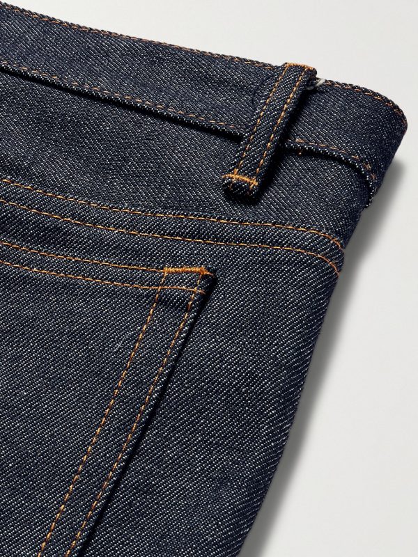 Petit Standard Slim-Fit Dry Selvedge Denim Jeans - CU Petit Standard Slim-Fit Dry Selvedge Denim Jeans - CU