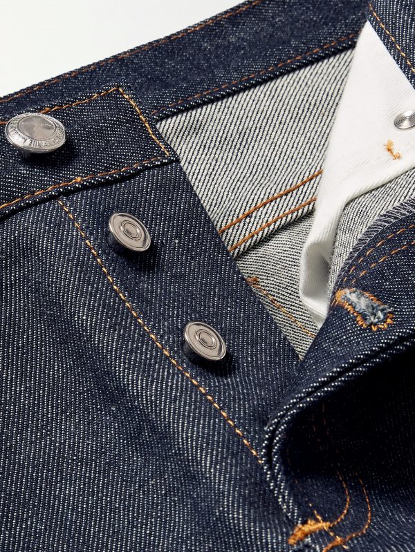 Petit Standard Slim-Fit Dry Selvedge Denim Jeans - E1 Petit Standard Slim-Fit Dry Selvedge Denim Jeans - E1