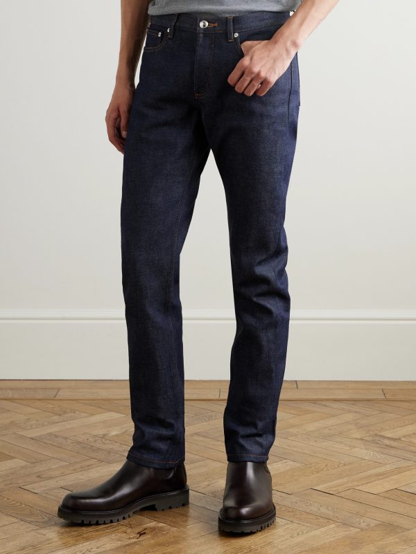 Petit Standard Slim-Fit Dry Selvedge Denim Jeans - FR Petit Standard Slim-Fit Dry Selvedge Denim Jeans - FR