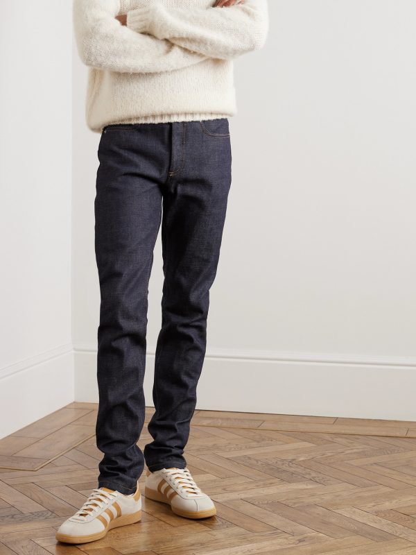 Petit New Standard Skinny-Fit Dry Selvedge Denim Jeans - FR