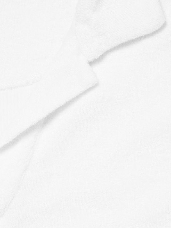 Slim-Fit Camp-Collar Cotton-Terry Polo Shirt - CU Slim-Fit Camp-Collar Cotton-Terry Polo Shirt - CU
