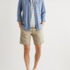 Slim-Fit Linen and Cotton-Blend Shorts - OU