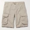 Washed Cotton and Linen-Blend Cargo Shorts