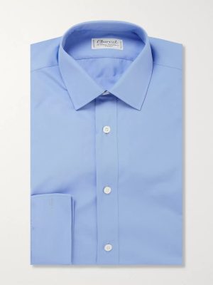 Blue Cotton Shirt Blue Cotton Shirt