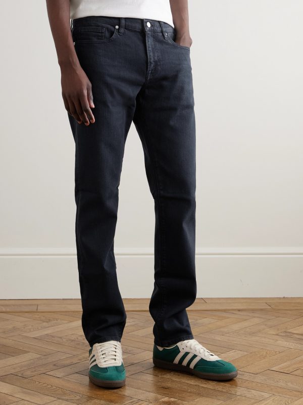L'Homme Slim-Fit Dry Denim Jeans - FR