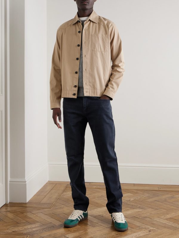 L'Homme Slim-Fit Dry Denim Jeans - OU