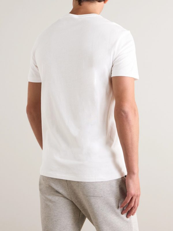 Slim-Fit Cotton-Jersey T-Shirt - BK Slim-Fit Cotton-Jersey T-Shirt - BK