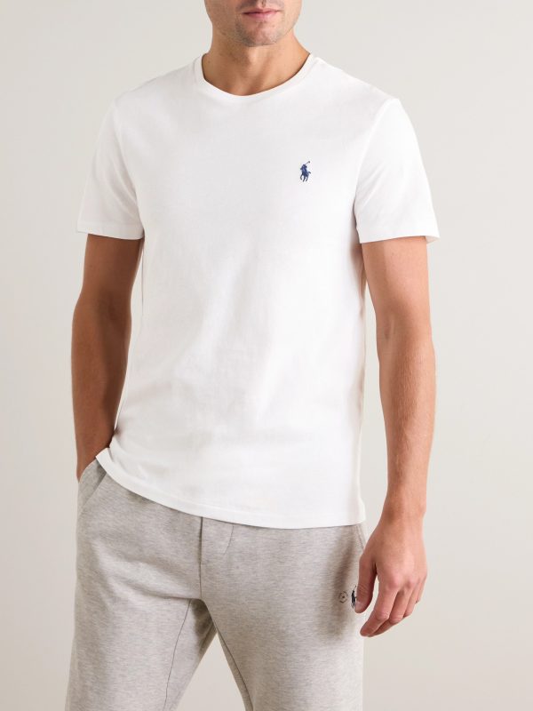 Slim-Fit Cotton-Jersey T-Shirt - FR Slim-Fit Cotton-Jersey T-Shirt - FR