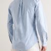 Slim-Fit Cotton Oxford Shirt - BK Slim-Fit Cotton Oxford Shirt - BK