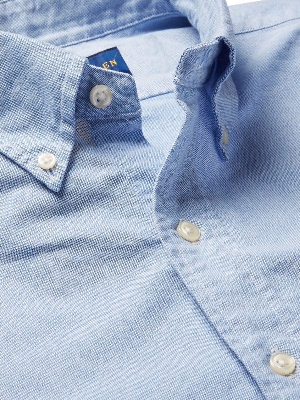 Slim-Fit Cotton Oxford Shirt - CU Slim-Fit Cotton Oxford Shirt - CU