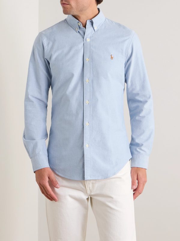 Slim-Fit Cotton Oxford Shirt - FR Slim-Fit Cotton Oxford Shirt - FR