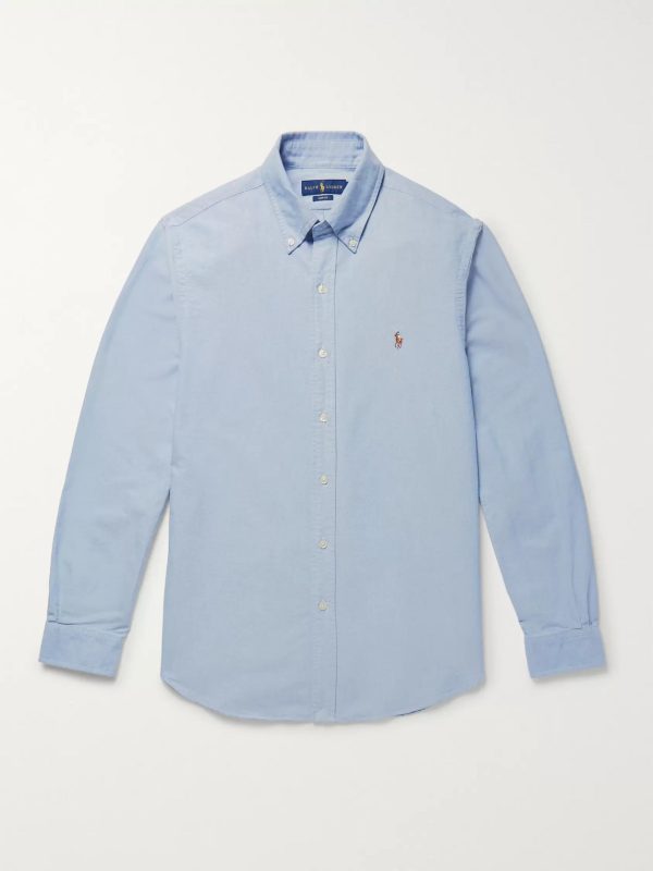 Slim-Fit Cotton Oxford Shirt Slim-Fit Cotton Oxford Shirt