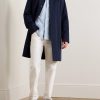 Slim-Fit Cotton Oxford Shirt - OU Slim-Fit Cotton Oxford Shirt - OU