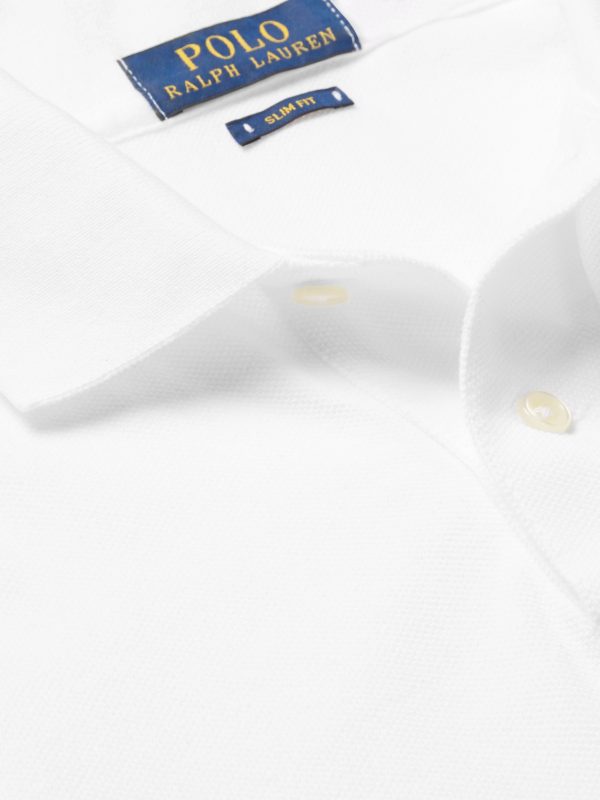 Slim-Fit Cotton-Piqué Polo Shirt - CU