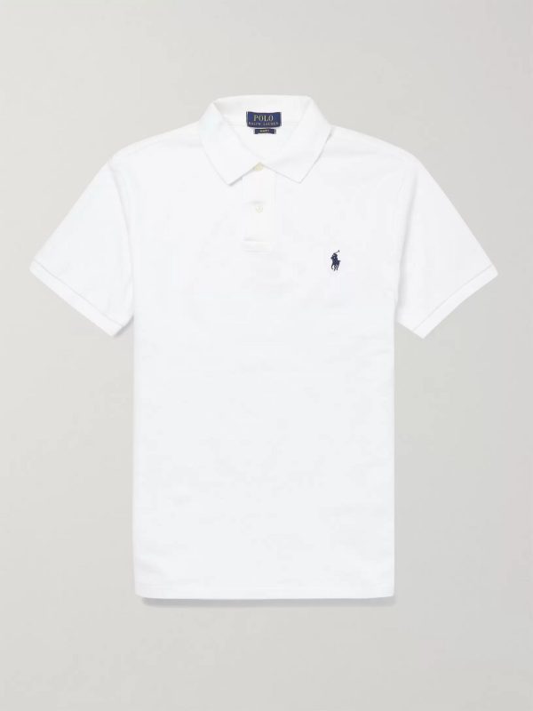 Slim-Fit Cotton-Piqué Polo Shirt